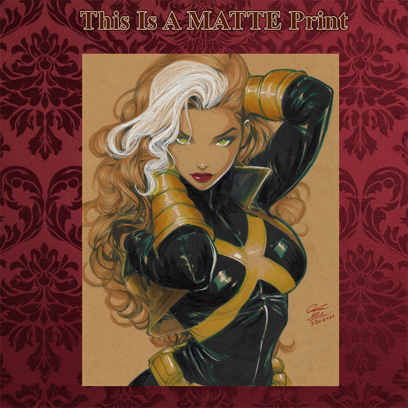 Rogue Art Illustration Hard Signed 8.5x11in Fine Art PRINT