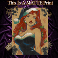 Poison Ivy Art Illustration Hard Signed 8.5x11in Fine Art PRINT