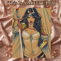 Dejah Thoris Art Illustration Hard Signed 8.5x11in Fine Art PRINT
