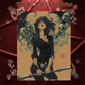 Death Of The Endless Art Illustration Hard Signed 8.5x11in Fine Art PRINT