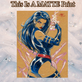 Psylocke Art Illustration Hard Signed 8.5x11in Fine Art PRINT