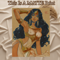Dejah Thoris Art Illustration Hard Signed 8.5x11in Fine Art PRINT