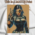 Domino Art Illustration Hard Signed 8.5x11in Fine Art PRINT