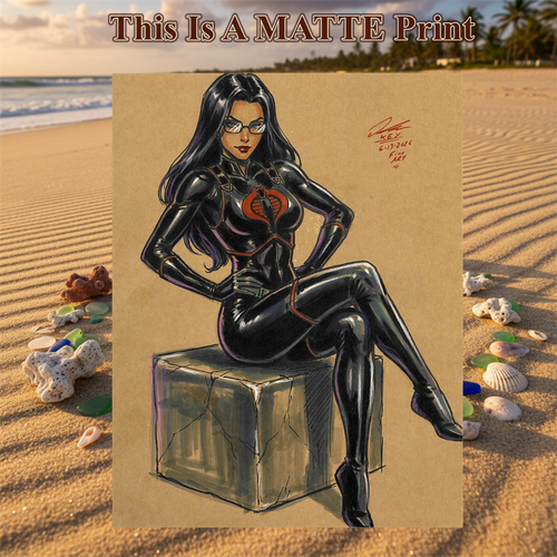 Baroness Art Illustration Hard Signed 8.5x11in Fine Art PRINT