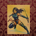 Psylocke Art Illustration Hard Signed 8.5x11in Fine Art PRINT