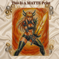 Magik Art Illustration Hard Signed 8.5x11in Fine Art PRINT