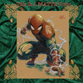 Spider-Man Art Illustration Hard Signed 8.5x11in Fine Art PRINT
