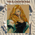 Emma Frost Art Illustration Hard Signed 8.5x11in Fine Art PRINT