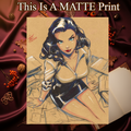 Lois Lane Art Illustration Hard Signed 8.5x11in Fine Art PRINT