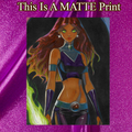 Starfire Art Illustration Hard Signed 8.5x11in Fine Art PRINT