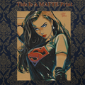 Lois Lane Art Illustration Hard Signed 8.5x11in Fine Art PRINT