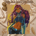 Starfire Art Illustration Hard Signed 8.5x11in Fine Art PRINT