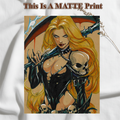 OC Art Illustration Hard Signed 8.5x11in Fine Art PRINT