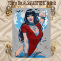 Vampirella Art Illustration Hard Signed 8.5x11in Fine Art PRINT