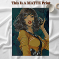 April Oneil Art Illustration Hard Signed 8.5x11in Fine Art PRINT