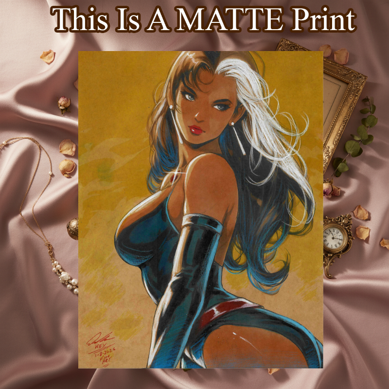 Rogue Art Illustration Hard Signed 8.5x11in Fine Art PRINT