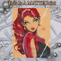 Mary Jane Art Illustration Hard Signed 8.5x11in Fine Art PRINT