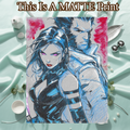 Psylocke Art Illustration Hard Signed 8.5x11in Fine Art PRINT