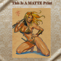 Shanna Art Illustration Hard Signed 8.5x11in Fine Art PRINT