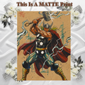 Thor Art Illustration Hard Signed 8.5x11in Fine Art PRINT