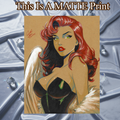 Hawkgirl Art Illustration Hard Signed 8.5x11in Fine Art PRINT