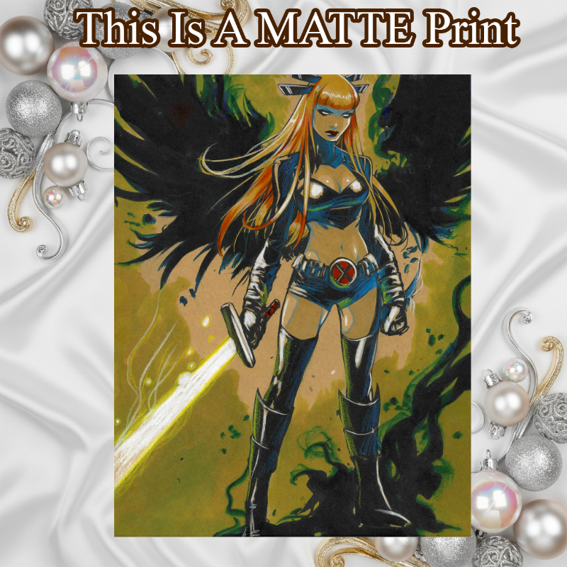 Magik Art Illustration Hard Signed 8.5x11in Fine Art PRINT