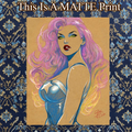 Starfire Art Illustration Hard Signed 8.5x11in Fine Art PRINT