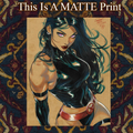 Psylocke Art Illustration Hard Signed 8.5x11in Fine Art PRINT