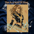 Kitty Pryde Art Illustration Hard Signed 8.5x11in Fine Art PRINT
