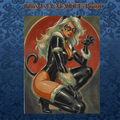 Black Cat Art Illustration Hard Signed 8.5x11in Fine Art PRINT
