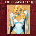 Emma Frost Art Illustration Hard Signed 8.5x11in Fine Art PRINT