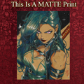 Psylocke Art Illustration Hard Signed 8.5x11in Fine Art PRINT