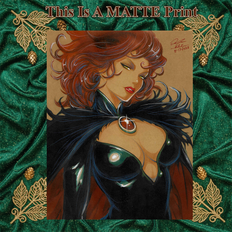 Goblin Queen Art Illustration Hard Signed 8.5x11in Fine Art PRINT