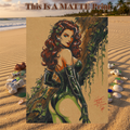 Poison Ivy Art Illustration Hard Signed 8.5x11in Fine Art PRINT