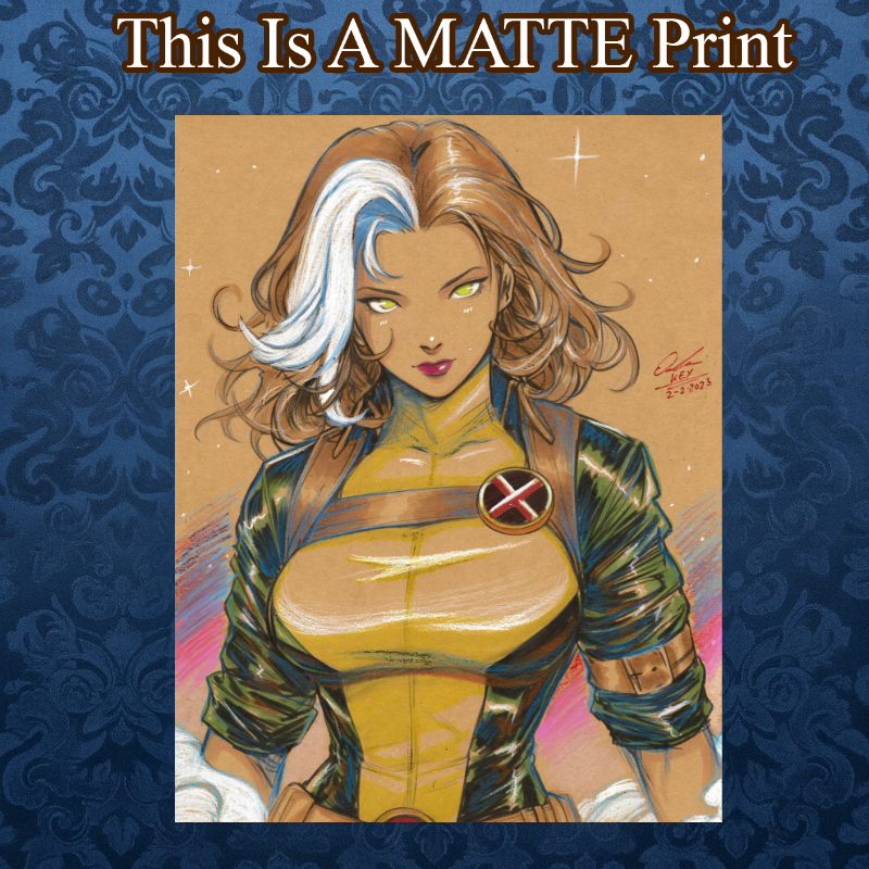 Rogue Art Illustration Hard Signed 8.5x11in Fine Art PRINT