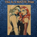Mary Jane Art Illustration Hard Signed 8.5x11in Fine Art PRINT