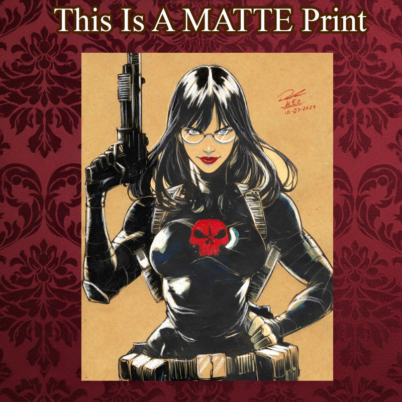 Baroness Art Illustration Hard Signed 8.5x11in Fine Art PRINT