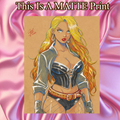 Black Canary Art Illustration Hard Signed 8.5x11in Fine Art PRINT