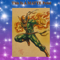 Iron Fist Art Illustration Hard Signed 8.5x11in Fine Art PRINT