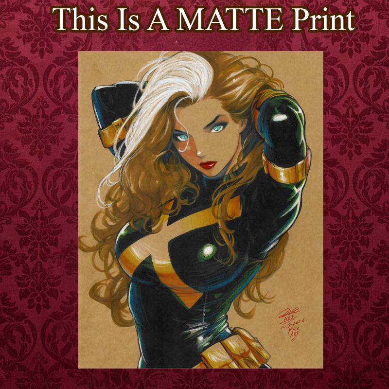 Rogue Art Illustration Hard Signed 8.5x11in Fine Art PRINT