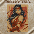 Elektra Art Illustration Hard Signed 8.5x11in Fine Art PRINT