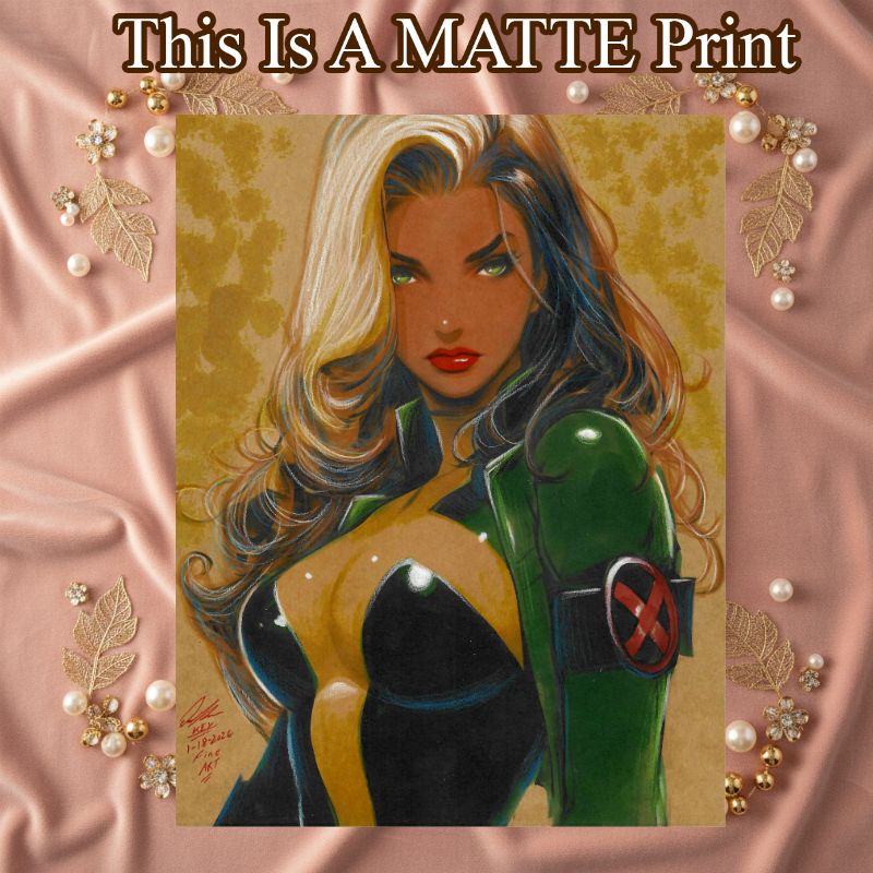 Rogue Art Illustration Hard Signed 8.5x11in Fine Art PRINT