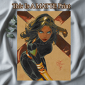 Kitty Pryde Art Illustration Hard Signed 8.5x11in Fine Art PRINT