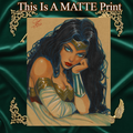 Wonder Woman Art Illustration Hard Signed 8.5x11in Fine Art PRINT