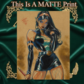 Psylocke Art Illustration Hard Signed 8.5x11in Fine Art PRINT