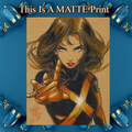 Kitty Pryde Art Illustration Hard Signed 8.5x11in Fine Art PRINT