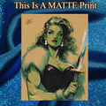 She Hulk Art Illustration Hard Signed 8.5x11in Fine Art PRINT