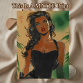 Lara Croft Art Illustration Hard Signed 8.5x11in Fine Art PRINT