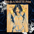 Dejah Thoris Art Illustration Hard Signed 8.5x11in Fine Art PRINT