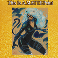 Black Cat Art Illustration Hard Signed 8.5x11in Fine Art PRINT
